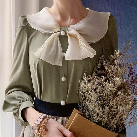 NORWICK Prairie  Collar Blouse