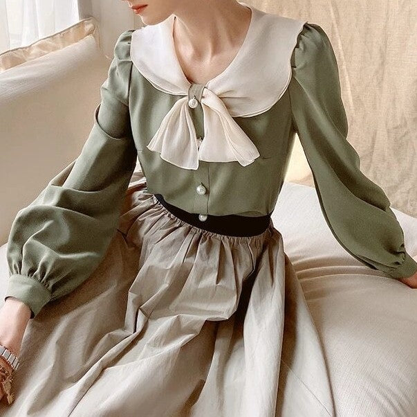 NORWICK Prairie  Collar Blouse